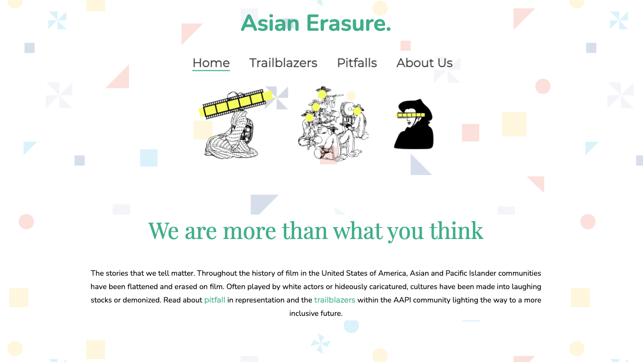 Asian Erasure Homepage